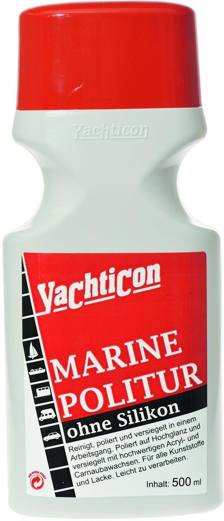 Yachticon Metall Politur ohne Silikon 500 ml