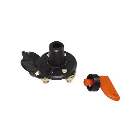 Batterieschalter 75A 12V mit wasserdichter Kappe