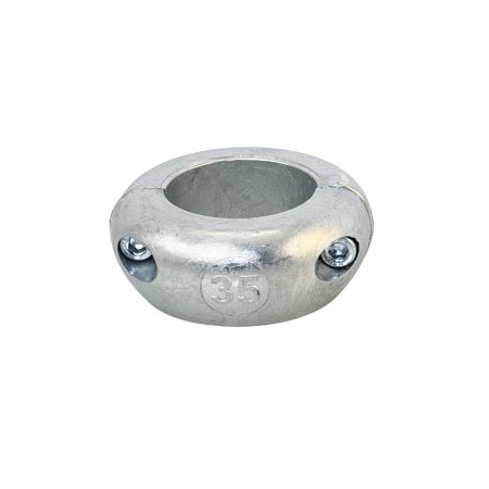 Wellen-Zinkanode 195g für Wellendurchmesser 25mm