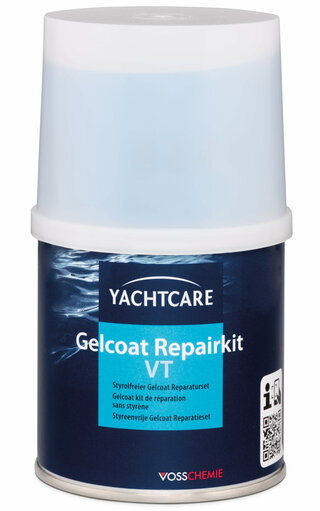 YC GELCOAT VT Repair Kit 200 gr RAL 9010 - reinweiß