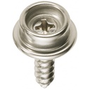 CAF 316 Druckknopf normal Zapfen ohne Schraube