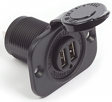 USB Doppel-Steckdose 12V- 5V 2.1A