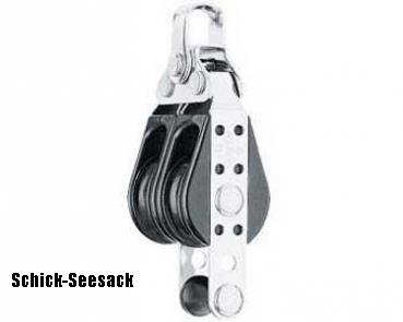 [24661] Harken Bullet Doppelblock mit Hundsfott 8mm HK085