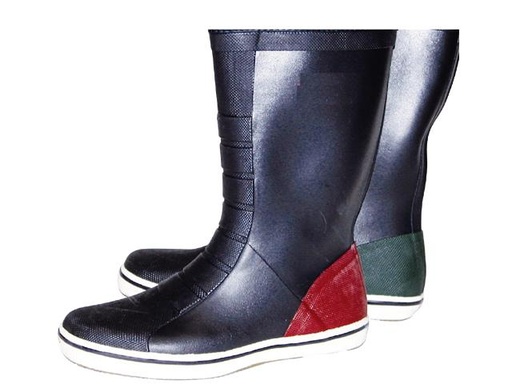 Gummistiefel Talamex Ferse rot und grün