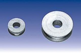 [30398] Rolle aus Aluminium 38 x 8mm