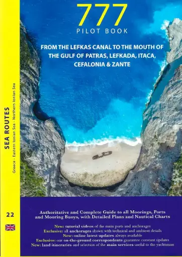 [1826/162] 777-Pilot Book - Sea Routes 22 - Greece - Eastern Ionian Sea - Northern Ionian Sea (From the