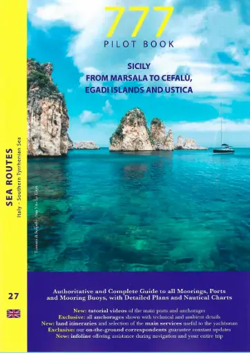 [1826/167] 777-Pilot Book - Sea Routes 27 - Italy - Southern Tyrrhenian Sea (Sicily - From Marsala to
