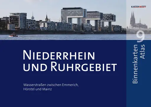 [1841/109] BinnenKarten Atlas 9 - Niederrhein und Ruhrgebiet