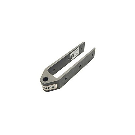 SeaSure Aluminium Ruberbeschlag mit Auge für 8 mm Fingerling