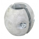 Wellen-Anoden lang Kugelform Magnesium 25,0 mm