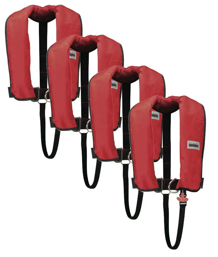 Marinepool 150N Classic ISO Lifejacket  4er Set