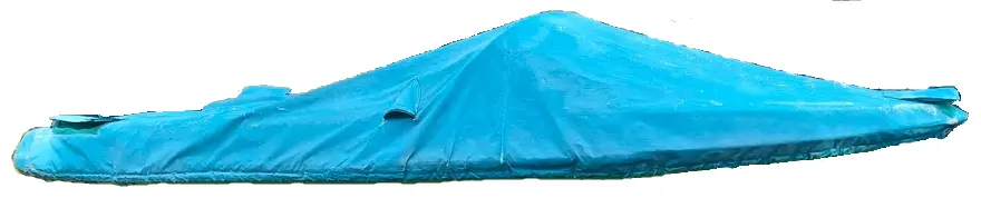 Persenning für Hellwig Kreta 3,80 m lang x1,55 m breit