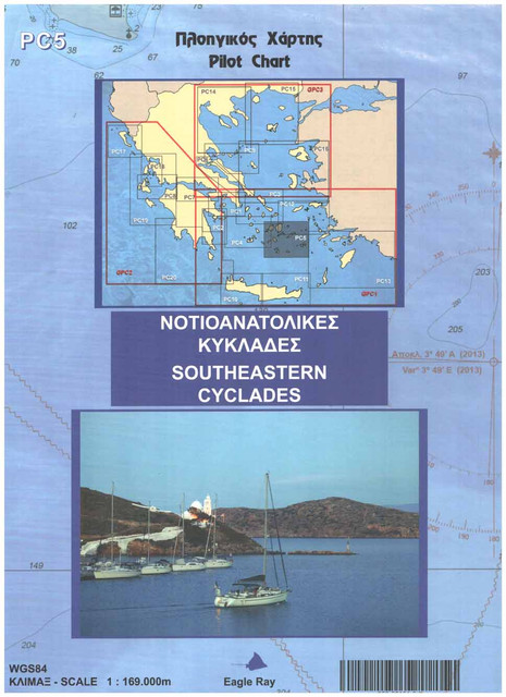 Pilot Chart PC 5 - Southeastern Cyclades