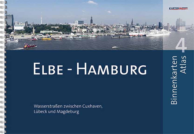 BinnenKarten Atlas 4 - Elbe - Hamburg