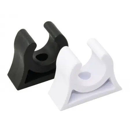 Halteklammer PP/EPDM für Rohr 2St. SB-Pack 22 schwarz