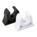 Halteklammer PP/EPDM für Rohr 2St. SB-Pack 22 schwarz