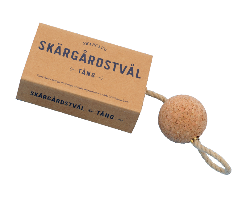 See-Seife fest Skargards Sanddorn ohne Korkball