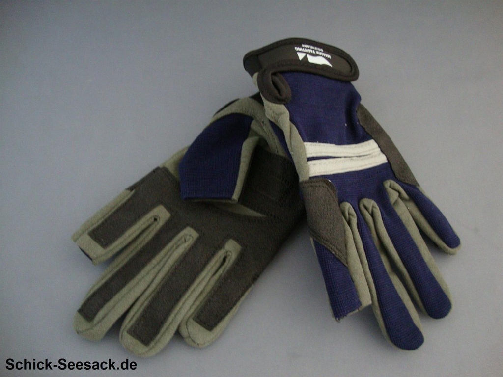 Schick-Seesack Segelhandschuh mit langen Fingern navy XS