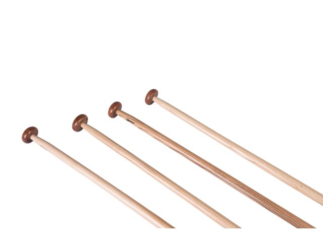 Flaggenstock Esche lackiert gerade 40 cm x 19 mm