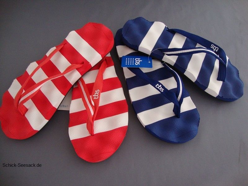 TBS Damen FlipFlop Kipper rot 36