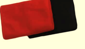 Polar Fleece Schal rot