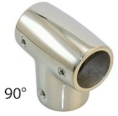 Relingsbeschläge T-Stück 22 mm 60° universal