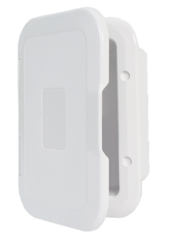 Kunststoff Einbau-box Mit Deckel 235x160mm