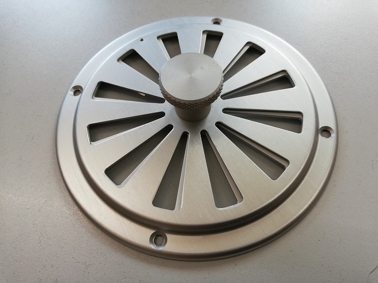 MSK Rosette Aluminium 155mm