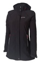Dryfashion Damen Softshell Mantel Sylt navy 38
