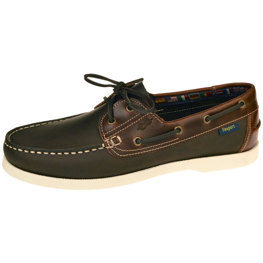 Newport Bootsschuh Yachting Duo Mocca/Dunkelbraun 41