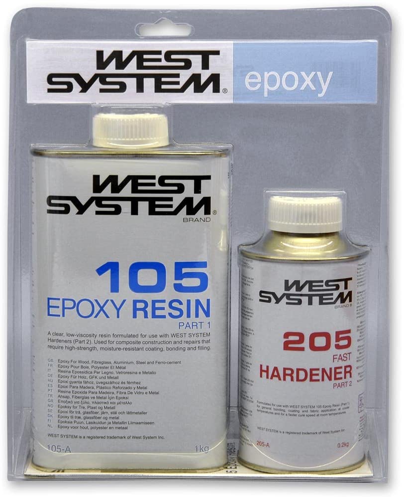 SET WEST SYSTEM A-Pack + Pumpen Set schneller Härter