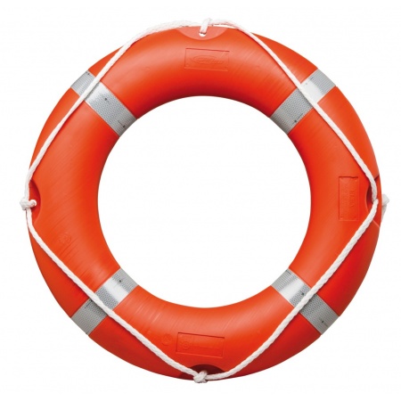 Rettungsring SOLAS mit Reflexstreifen 2,5 kg