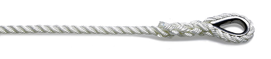 FSE Robline®Ankerleine konvekt. mitKausche Ø 8 mm x 30 m