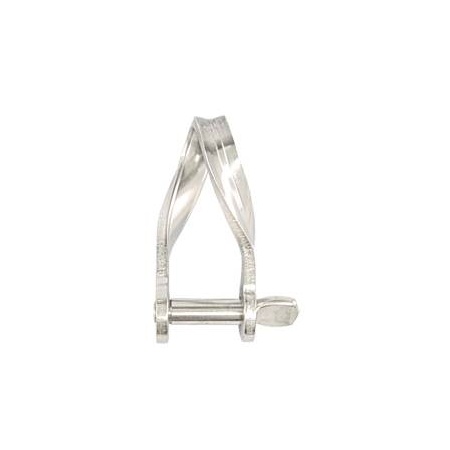 Schäkel Bandmaterial gedreht 5 mm / 22 mm x 12 mm