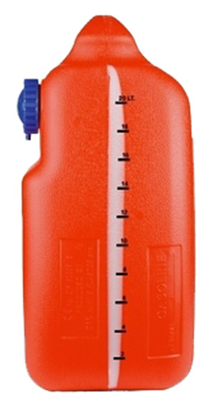 Kraftstofftank Kunststoff flach 25l