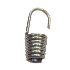 Niro-Haken für Gummi Spiralhaken, Edelstahl Ø12mm
