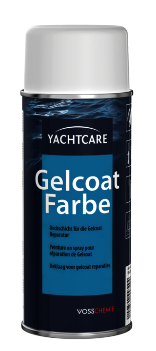YC GELCOAT FARBE  Spray 400 ml 9010 reinweiß