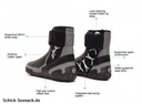 Zhik Boot-260 Trapezestiefel Higt Cut Race Boot schwarz/grau 37/38