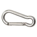 Edelstahl-Karabinerhaken AISI316 50mm