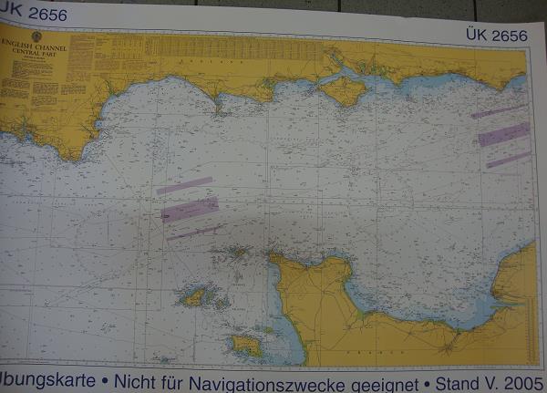 Übungskarte Ü2656 zum SSS, SHS (Engl. Kanal 2005)