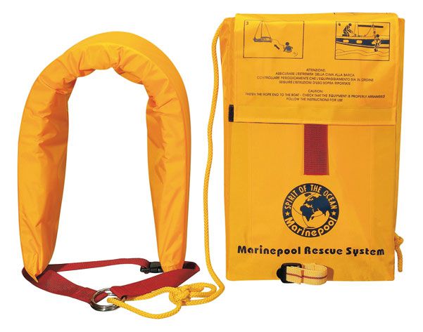 Marinepool Rettungssystem gelb