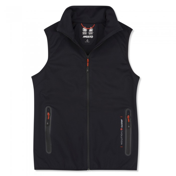 Musto Crew Softshell Weste black 10