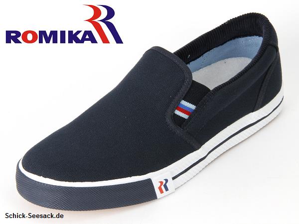 Romika Segelschuhe Laser blau 36