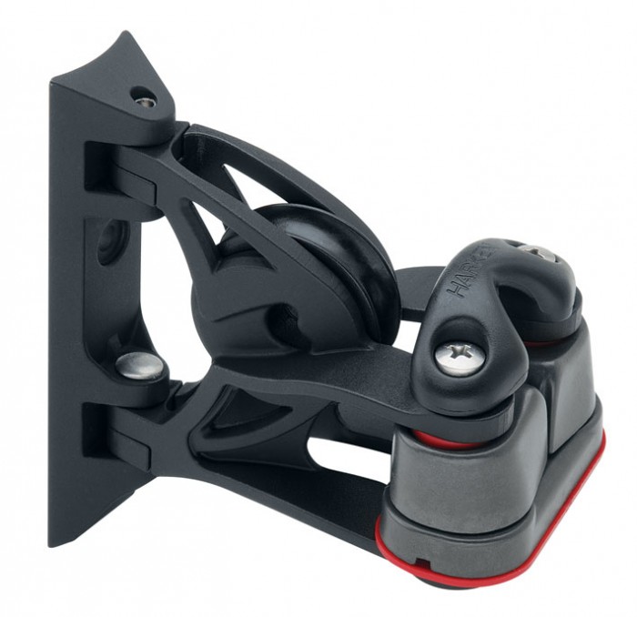 Harken 40mm Carbo Block schwenkbar mit Cam-Matic