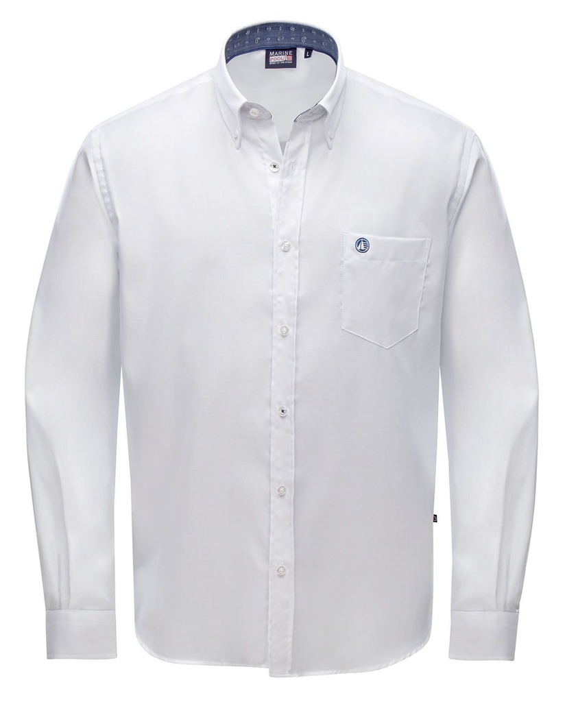 Marinepool Club Shirt Herren white L