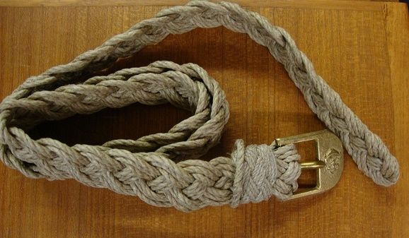 Seglergürtel Flecht Fancywork 85 cm