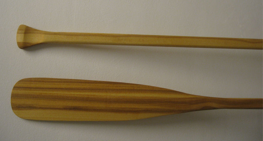 Paddel Esche geleimt und geölt 140 cm