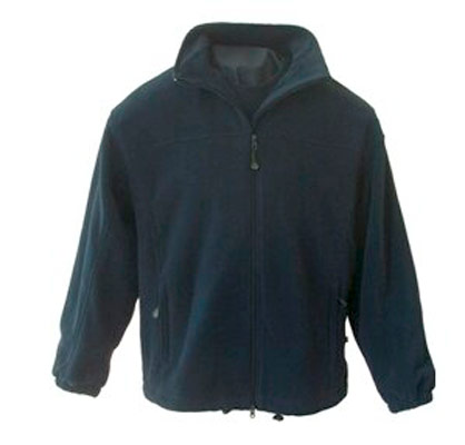 DF Fleece Jacke Fehmarn schwarz XL