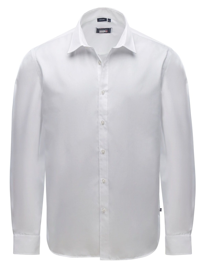 Marinepool Noniron Shirt Slim Kent white L