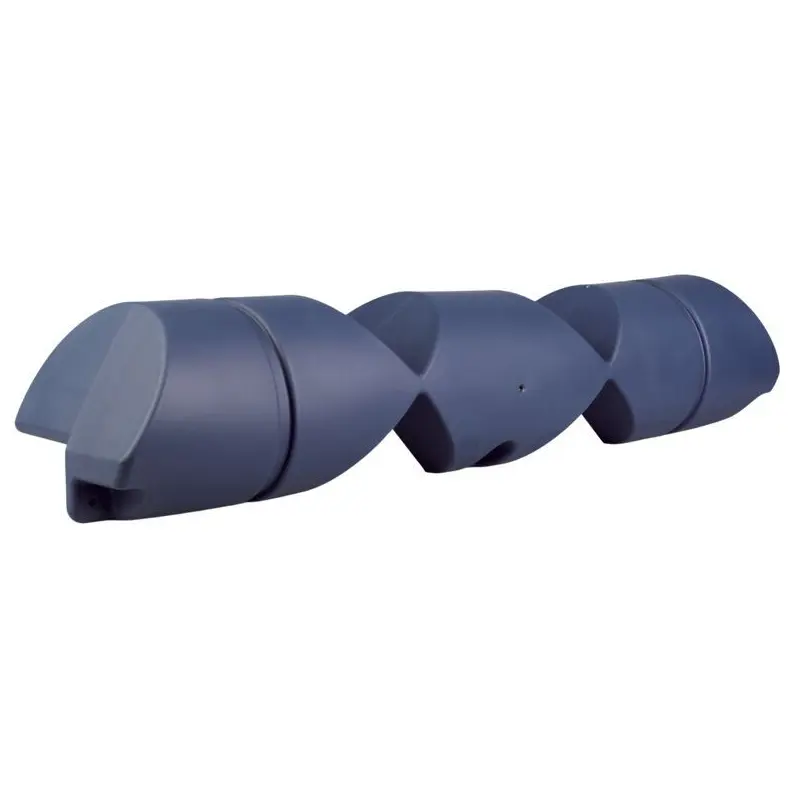 Winkelstegfender 100x19x19 cm schwarz